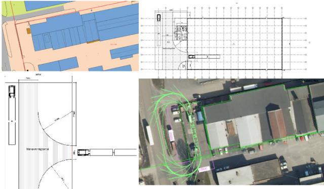 Bilde 2_Utnytting av tomta gjennomarbeidet i Gemini Terreng og Revit