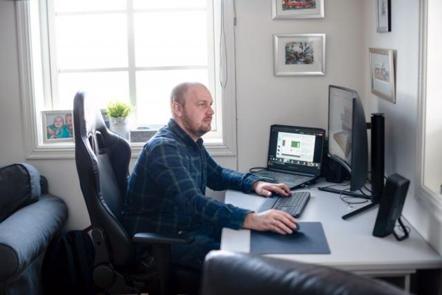 Henrik Jensen angrer ikke på at han ble fulltidsstudent