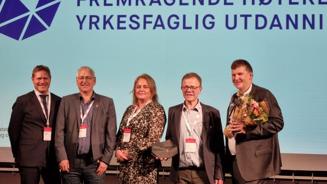 Fagskolekonferansen 2022-tildeling av Senter for høyere yrkesfaglig utdanning